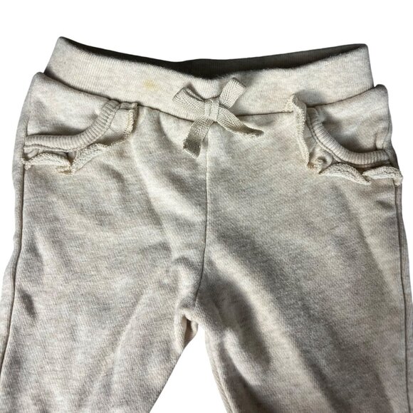 Garanimals Baby Girl Pants 2pc Lot Size 0-3M Pink Floral & Oatmeal - Picture 10 of 10